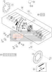 7771015104504, Kettenrad 45-Z, KTM, 0