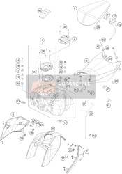 Tanque, Asiento