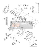 Roue arrière