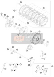 77032011010, Kit Frizione 250 Sxf/excf 5-13, KTM, 0