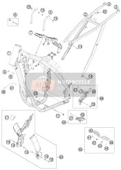 7740300110033, Frame Black M. ' 774L1, KTM, 0