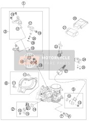 75041013010, Screw Shoulder, KTM, 1