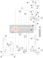 Forcella anteriore, Triplo morsetto