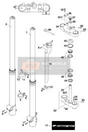 Front Fork, Triple Clamp