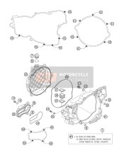 54837091100, Afdichting Drager 07, KTM, 0