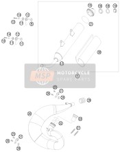 54805007300, Exhaust Manifold, KTM, 1