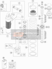 Shock Absorber Disassembled