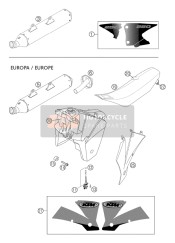 59005081150, Endcap Throttled Racing 2000, KTM, 2