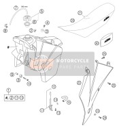 5030815400004, Spoiler Set Sx, KTM, 0