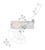 SXS03250500, Exhaust Pipe 250 Sxs 03, KTM, 1