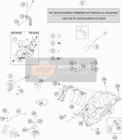 79011036044, Bracketkit Condenser, KTM, 0