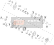 79333012000, Idler Gear 2ND G 26 Teeth, KTM, 1