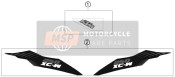 54808098200, Decal Rearpart 250 XC-W 12, KTM, 0