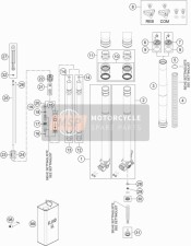 Front Fork Disassembled