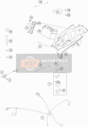 79011056100, Battery Box Support, KTM, 0