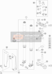 Forcella anteriore, Triplo morsetto