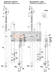 Front Fork Disassembled