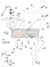 Tanque, Asiento