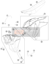 Tanque, Asiento