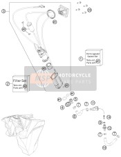 78107116100, Benzinformschlauch Tank, KTM, 0