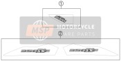 77208098000, Decal Rear Part 350 SX-F 11, KTM, 0