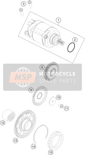 Démarreur électrique