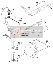 Tanque, Asiento