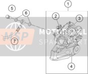 Bremssattel hinten