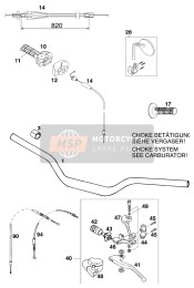 58302126000, Clutch Lever Boot ''95, KTM, 2