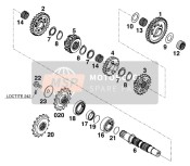 49030023000, Cylindrical Roller Bearing NJ205, KTM, 0