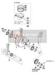 Albero motore, Pistone