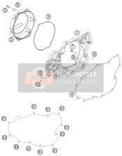 78030027000, Gasket Outer Clutch Cover, KTM, 0