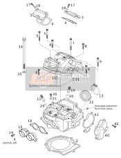 59036079100, Cyl. Hoofd Screw M10X158 WS=13, KTM, 0