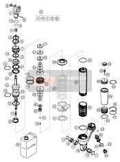 Shock Absorber Disassembled