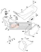 Tanque, Asiento