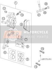 50313030300, Brakep.Set Fr.TOSHIBATT2701HHB, KTM, 0