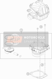 79430538000, Cylinder And Piston Cpl., KTM, 0