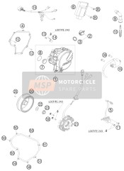 0991040103S, Senkschraube DIN7991-M 4X10, KTM, 0