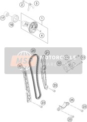 78136001000, Timing Chain Guide, KTM, 0