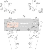 78136028144, Valve Spring Kit Intake     16, KTM, 0