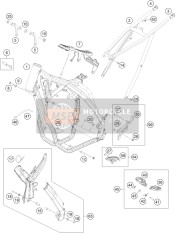 7810310110004, Frame ''781N1'' Orange     2014, KTM, 0