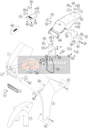 58312078000, Trousse A Outils Noire Sc '99, KTM, 3