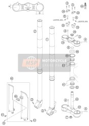 34158T0801, Fork Hqv Fs 450 2020, KTM, 0