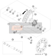 77309271164, Spaak M4,5X164-16,5' 08, KTM, 0