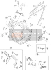 79403014044, Motor Beugel R/s Cpl., KTM, 0