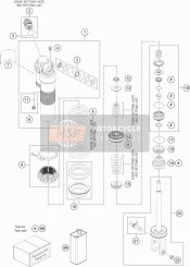 Shock Absorber Disassembled