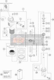 Shock Absorber Disassembled