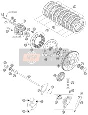 59032005100, Koppeling Veer Aptc 2004, KTM, 2