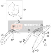 Masker, Spatborden