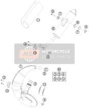 45205079000, Silencer   50 Sx          2009, KTM, 0